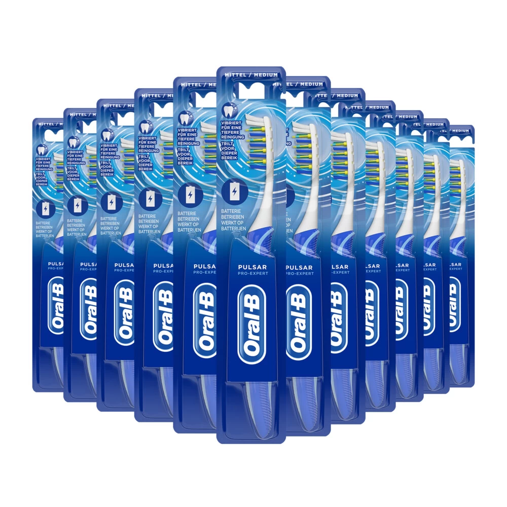 Oral B 12x Oral-B Tandenborstel Pro-Expert Pulsar Medium 35 3 Oral B 12x Oral-B Tandenborstel Pro-Expert Pulsar Medium 35