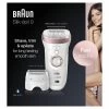 Braun Epilator Silk-épil 9 9-720 Wit / Roségoud -Kortingswinkel voor verzorgingsproducten 1003839
