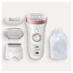Braun Epilator Silk-épil 9 9-720 Wit / Roségoud 9 Braun Epilator Silk-épil 9 9-720 Wit / Roségoud -Kortingswinkel voor verzorgingsproducten 1003839 2