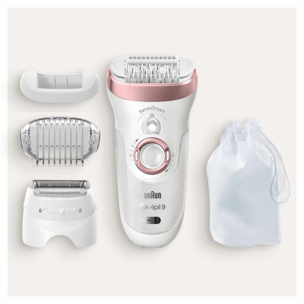 Braun Epilator Silk-épil 9 9-720 Wit / Roségoud 4 Braun Epilator Silk-épil 9 9-720 Wit / Roségoud - Image 2