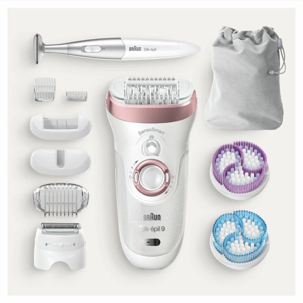 Braun Silk-épil 9 9-980 Epilator Wit / Roségoud 4 Braun Silk-épil 9 9-980 Epilator Wit / Roségoud - Image 2