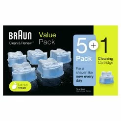Braun Elektrisch Scheerapparaat Clean And Renew Navulpatronen