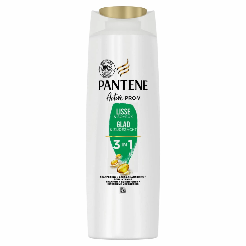 6x Pantene 3-in-1 Shampoo Glad & Zijdezacht 3 6x Pantene 3-in-1 Shampoo Glad & Zijdezacht