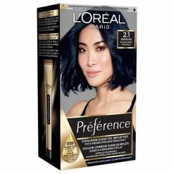 L'Oreal Lu0027Oréal Preference Haarkleuring 2.1 Bangkok - Blauw Zwart -Kortingswinkel voor verzorgingsproducten 1010236 2