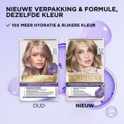 L'Oreal Lu0027Oréal Excellence Cool Cream 8.11 - Ultra Ash Lichtblond -Kortingswinkel voor verzorgingsproducten 1011794 2