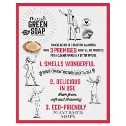 6x Marcelu0027s Green Soap Shampoobar Argan & Oudh -Kortingswinkel voor verzorgingsproducten 1014743 4