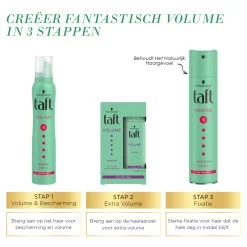 Taft True Volume Hairstyling Pakket 5 Taft True Volume Hairstyling Pakket -Kortingswinkel voor verzorgingsproducten 1018589 2