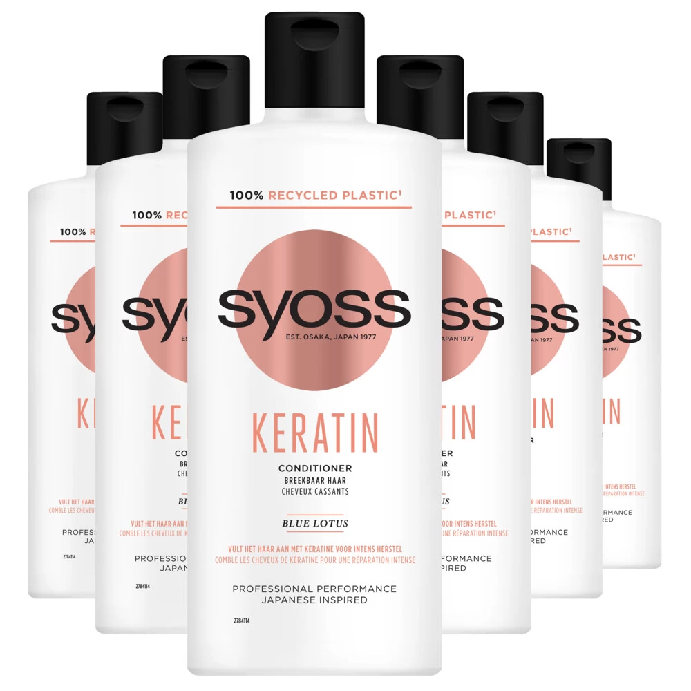 6x Syoss Keratin Conditioner 3 6x Syoss Keratin Conditioner