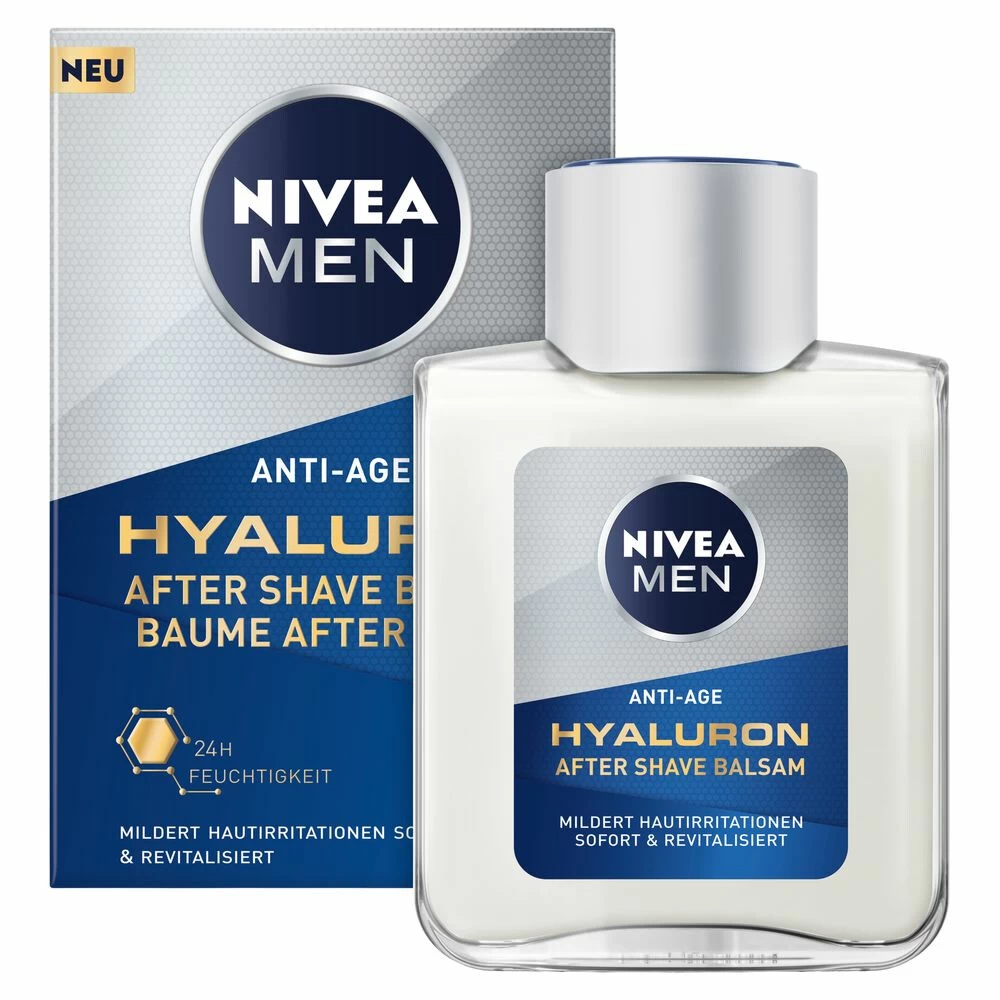 Nivea Men Anti-Age Hyaluronzuur After Shave Balm 6 Nivea Men Anti-Age Hyaluronzuur After Shave Balm - Image 4