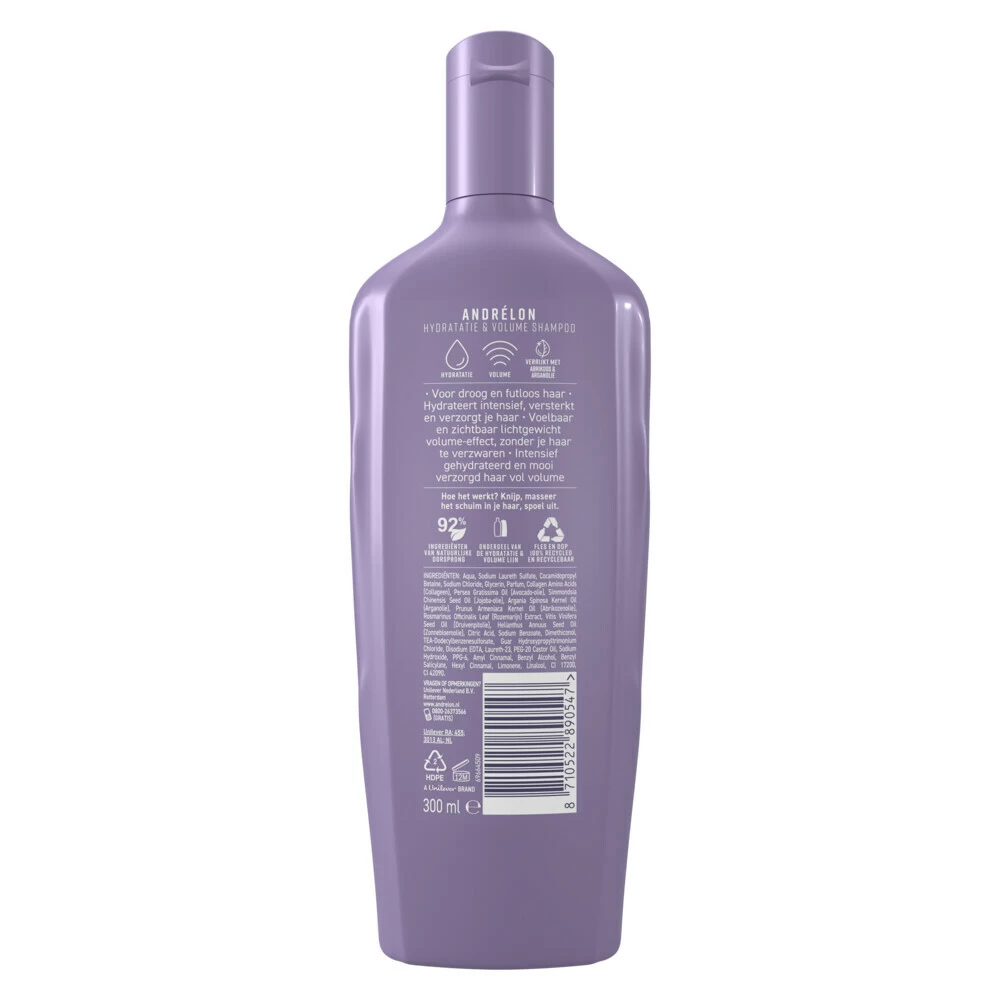 6x Andrelon Shampoo Special Hydratatie & Volume 4 6x Andrelon Shampoo Special Hydratatie & Volume - Image 2