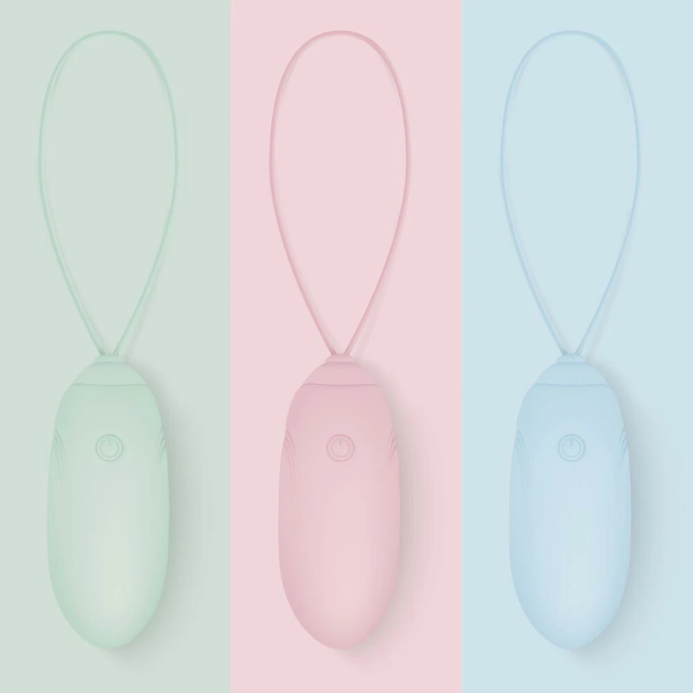 LUV EGG Oplaadbaar Vibrerend Eitje Groen 6 LUV EGG Oplaadbaar Vibrerend Eitje Groen - Image 4