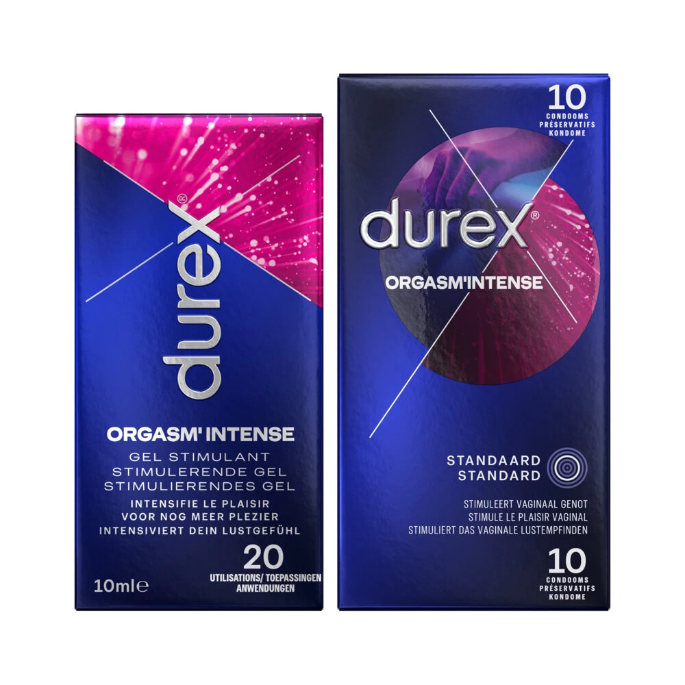 Durex Orgasmu0027Intense Condooms En Gel Pakket 3 Durex Orgasmu0027Intense Condooms En Gel Pakket
