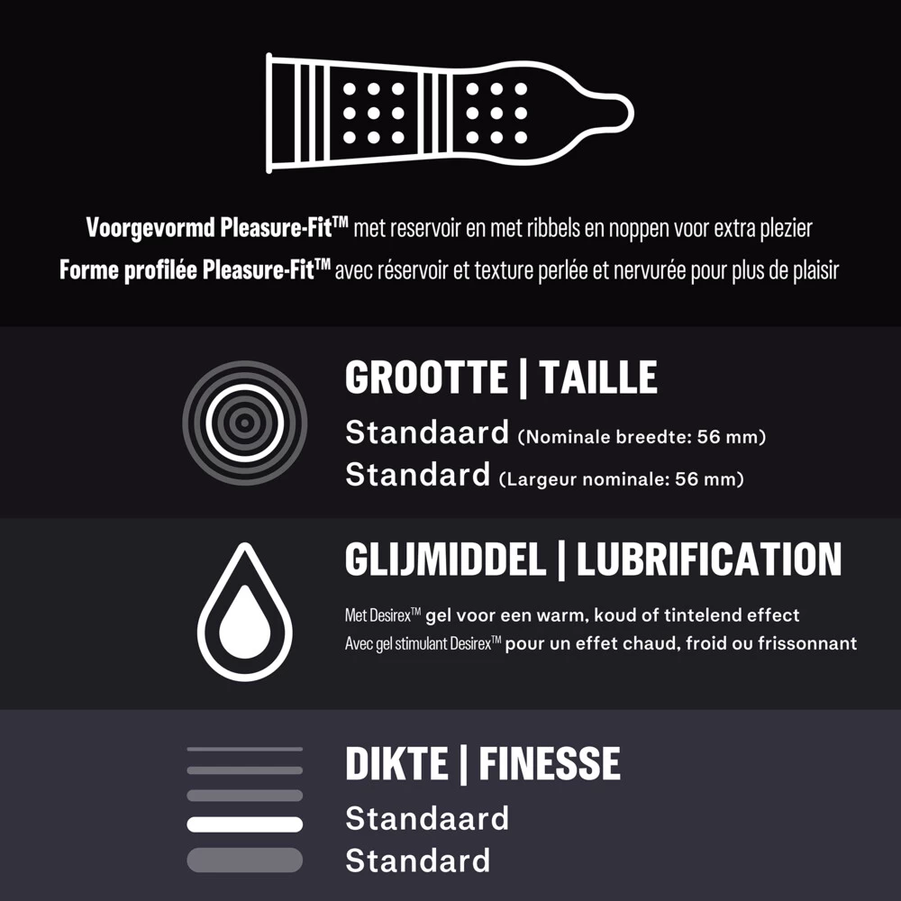 Durex Orgasmu0027Intense Condooms En Gel Pakket 4 Durex Orgasmu0027Intense Condooms En Gel Pakket - Afbeelding 2