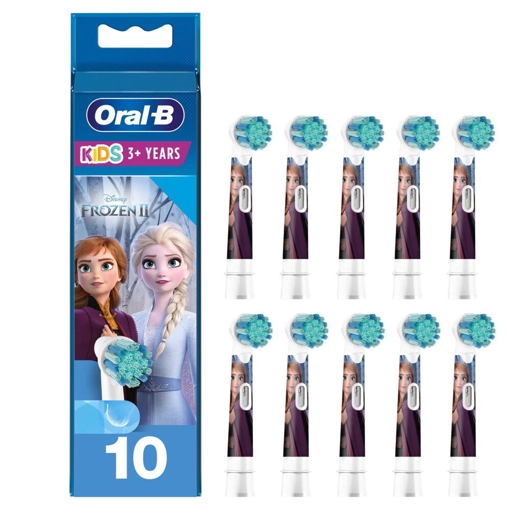 Oral B Oral-B Opzetborstels Kids Frozen 3 Oral B Oral-B Opzetborstels Kids Frozen