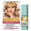 L'Oreal Lu0027Oréal Excellence Haarverf Lichtblond + Uitgroeispray Pakket -Kortingswinkel voor verzorgingsproducten 1030460