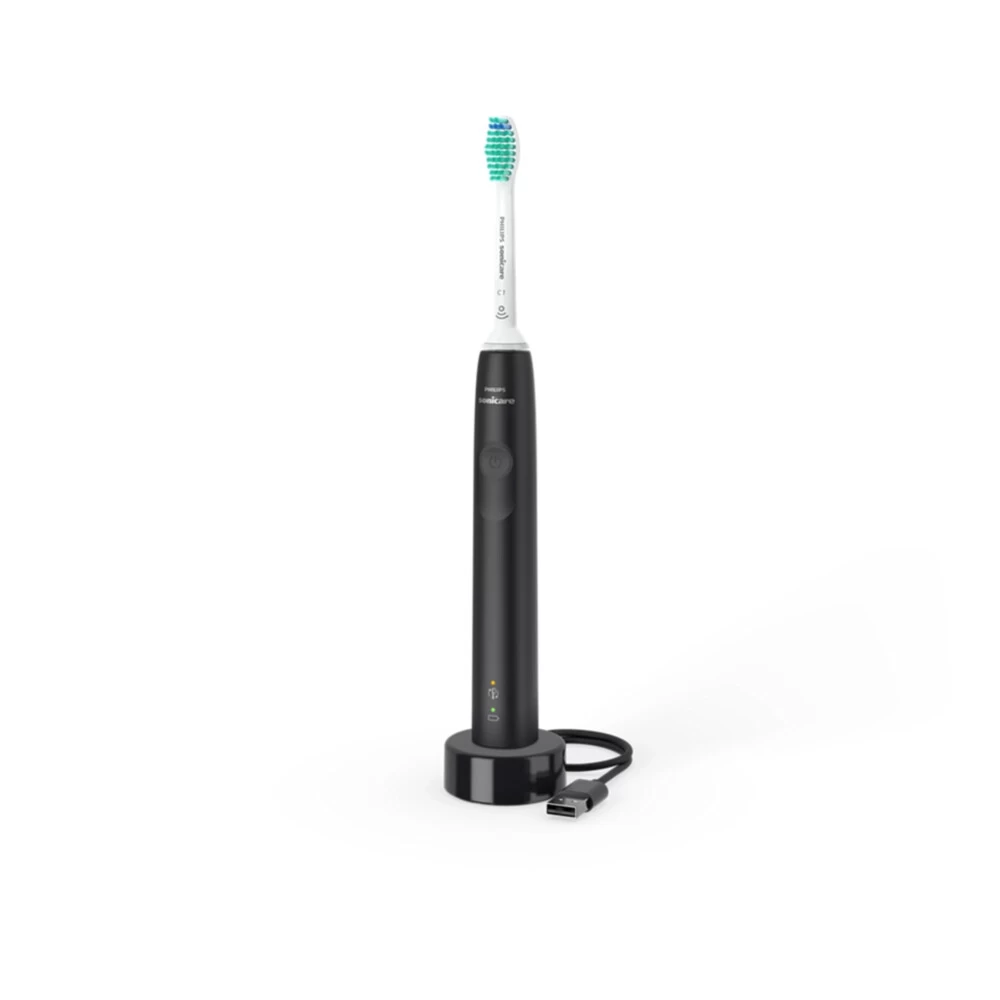 Philips Sonicare Power Elektrische Tandenborstel Series 3100 HX3671/14 Zwart 3 Philips Sonicare Power Elektrische Tandenborstel Series 3100 HX3671/14 Zwart