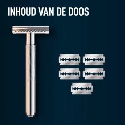 King C. Gillette Double Edge Safety Razor Houder En Scheermesjes -Kortingswinkel voor verzorgingsproducten 1034198 4