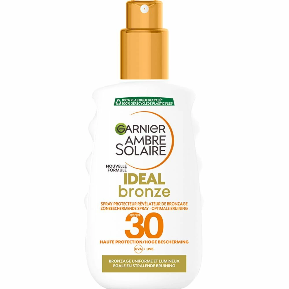 Garnier Ambre Solaire Ideal Bronze Zonnespray SPF 30 3 Garnier Ambre Solaire Ideal Bronze Zonnespray SPF 30