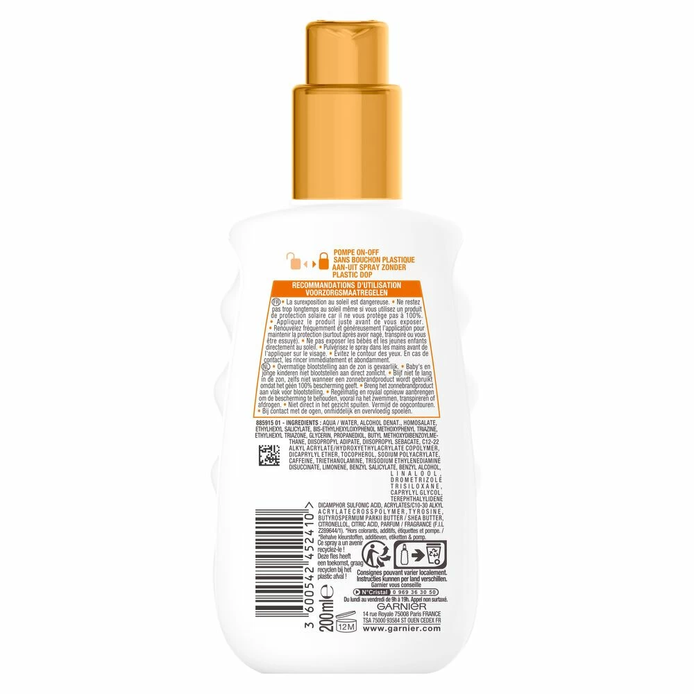 Garnier Ambre Solaire Ideal Bronze Zonnespray SPF 30 4 Garnier Ambre Solaire Ideal Bronze Zonnespray SPF 30 - Image 2