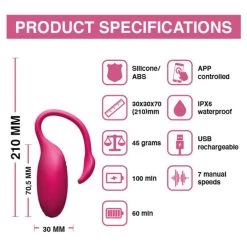 Magic Motion App Controlled Flamingo Vibrerende Bullet -Kortingswinkel voor verzorgingsproducten 1035810 3