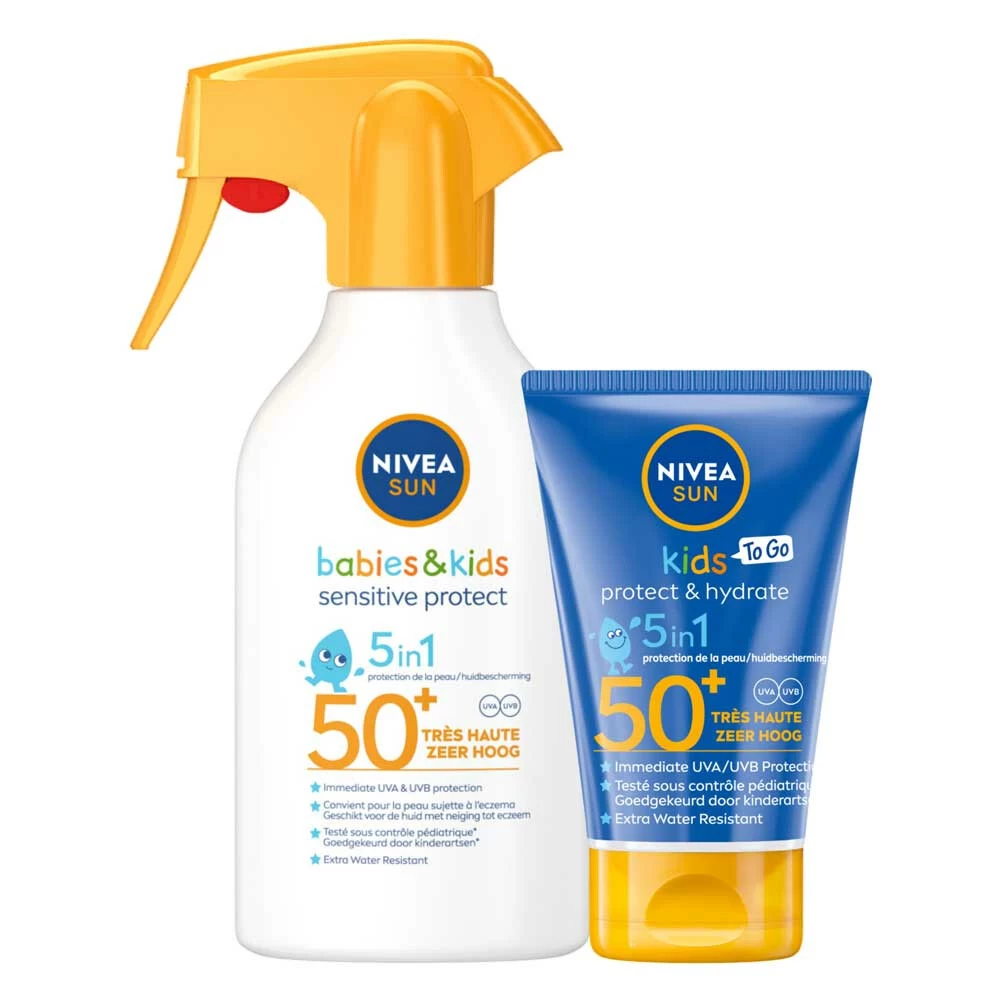 Nivea Sun Babies & Kids Pakket 3 Nivea Sun Babies & Kids Pakket