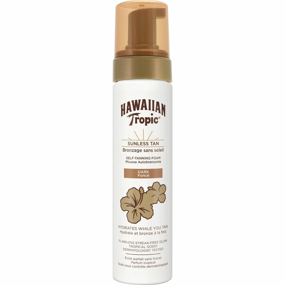 Hawaiian Tropic Sunless Tan Foam Dark 2 Hawaiian Tropic Sunless Tan Foam Dark