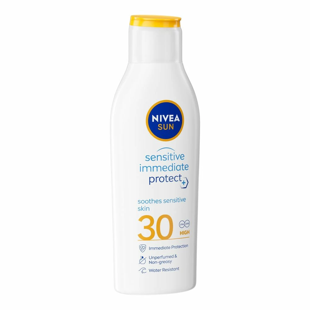 Nivea Sun Sensitive Soothing Zonnemelk SPF 30 4 Nivea Sun Sensitive Soothing Zonnemelk SPF 30 - Image 2