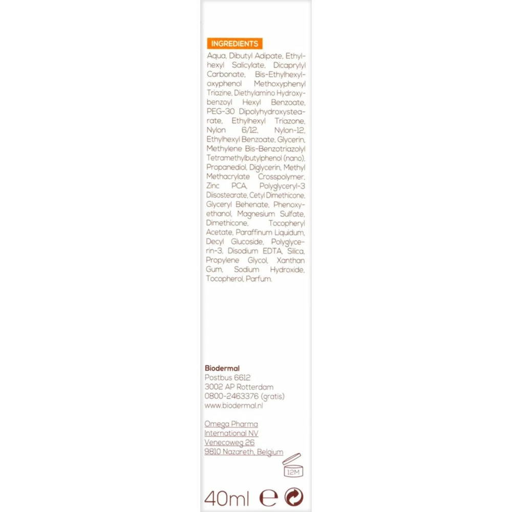 Biodermal Zonnefluïde Gezicht Matterend SPF 50 5 Biodermal Zonnefluïde Gezicht Matterend SPF 50 - Afbeelding 3