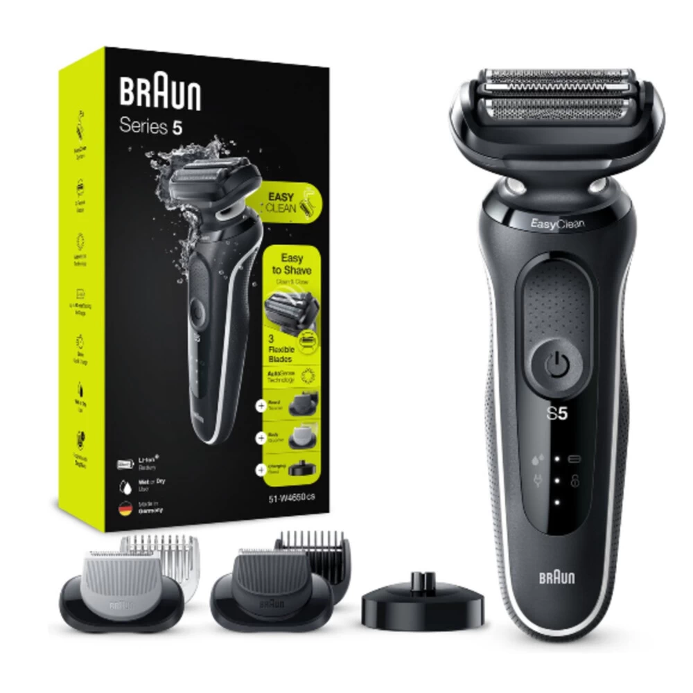 Braun Scheerapparaat Series 5 51-W4650cs Wit 3 Braun Scheerapparaat Series 5 51-W4650cs Wit