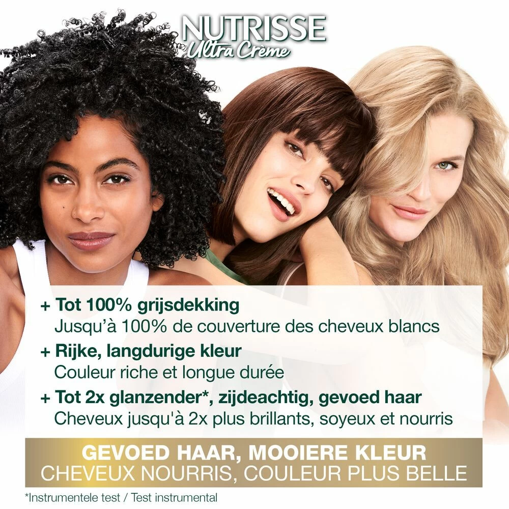 Garnier Nutrisse Creme Haarverf 60 - Donkerblond 6 Garnier Nutrisse Creme Haarverf 60 - Donkerblond - Afbeelding 4