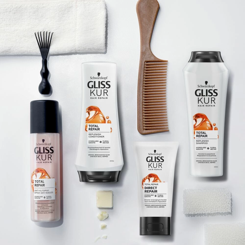 6x Gliss Total Repair Brillant Tonic 3 6x Gliss Total Repair Brillant Tonic - Image 2