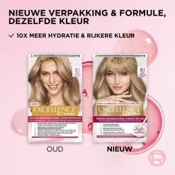 L'Oreal Lu0027Oréal Excellence Creme 8.1 Licht Asblond -Kortingswinkel voor verzorgingsproducten 724896 4