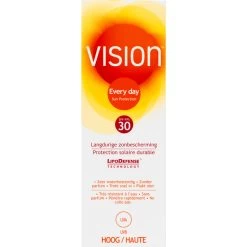 2x Vision Zonnebrand Every Day Sun SPF 30