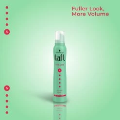 6x Taft True Volume Mousse Mega Strong -Kortingswinkel voor verzorgingsproducten 761162 2