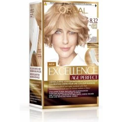 L'Oreal Lu0027Oréal Excellence Age Perfect Haarverf 8.32 Licht Goud Parelmoerblond -Kortingswinkel voor verzorgingsproducten 968940 2