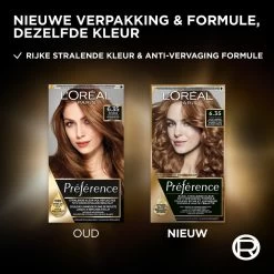 L'Oreal Lu0027Oréal Preference Haarkleuring 6.35 Havana - Donker Goud Mahonie Blond 9 L'Oreal Lu0027Oréal Preference Haarkleuring 6.35 Havana - Donker Goud Mahonie Blond -Kortingswinkel voor verzorgingsproducten 974934 4