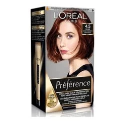 L'Oreal Lu0027Oréal Preference Haarkleuring 4.5 Riviera - Mahonie Middenbruin -Kortingswinkel voor verzorgingsproducten 974937 2