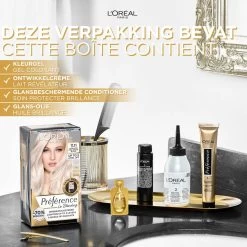 L'Oreal Lu0027Oréal Preference Haarkleuring 01 Prague - Natuurlijk Blond 7 L'Oreal Lu0027Oréal Preference Haarkleuring 01 Prague - Natuurlijk Blond -Kortingswinkel voor verzorgingsproducten 975506 3