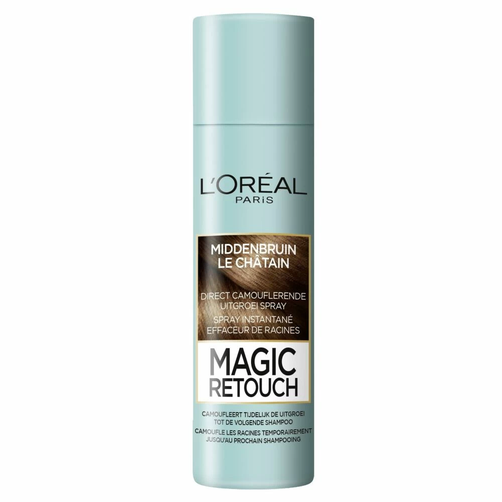 L'Oreal Lu0027Oréal Magic Retouch Uitgroeispray Middenbruin 3 L'Oreal Lu0027Oréal Magic Retouch Uitgroeispray Middenbruin