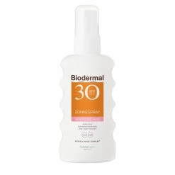 Biodermal Zonnespray Gevoelige Huid SPF 30