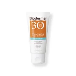 2x Biodermal Zonnecrème Gezicht Hydraplus SPF 30
